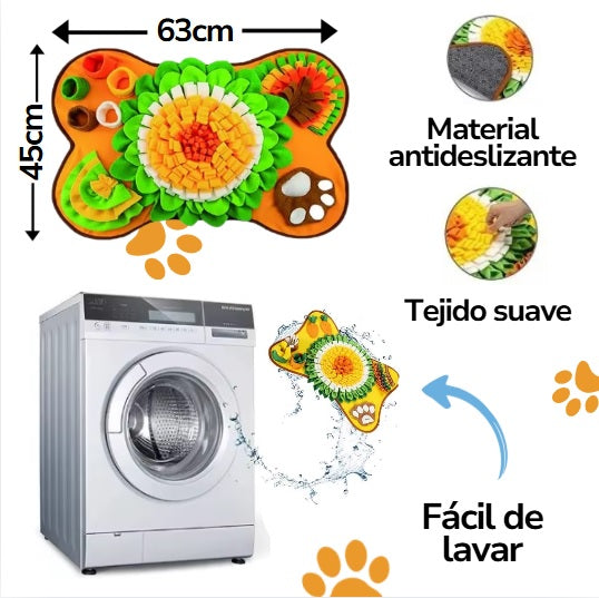 Alfombra olfativa para mascotas